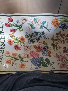 "Florescence" New Laminated Poster Vintage House Of Lloyd Botanicals